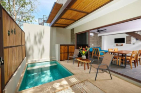 Green Turtle Townhome #3 Private Pool & Garden 300 Mt to Beach